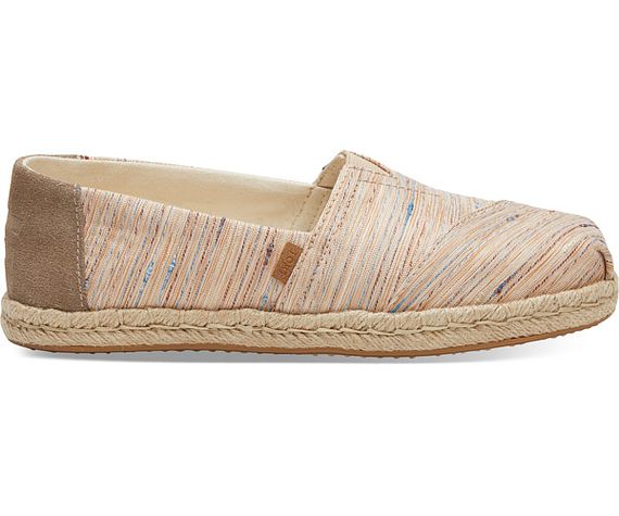 W's Seasonal Rope - Birch Metallic Slub Stripe 