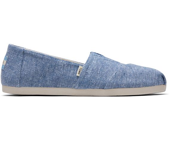 W's Alpargata 3.0 Chambray - Blue Slub Chambray