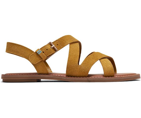 W's Sicily - Amber Gold Suede