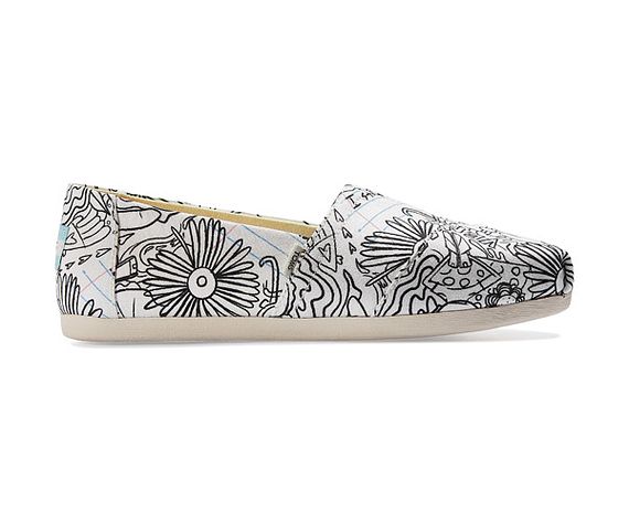 W's Alpargata 3.0 Print - White