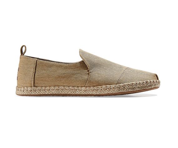 M's Deconstructed Rope Twill - Desert TAn