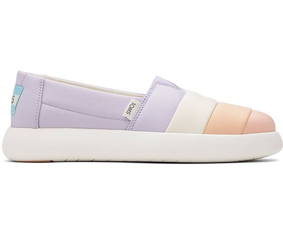 W's Alpargata Mallow Matte Wov - Lavender Multi