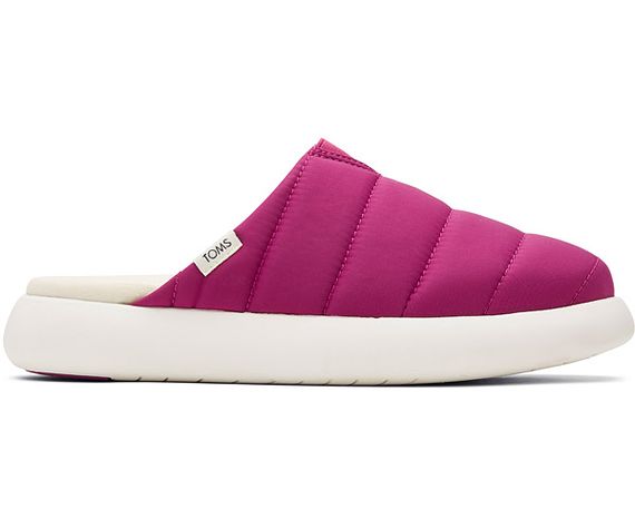 W's Alpargata Mallow Mule - Dark Fuchsia