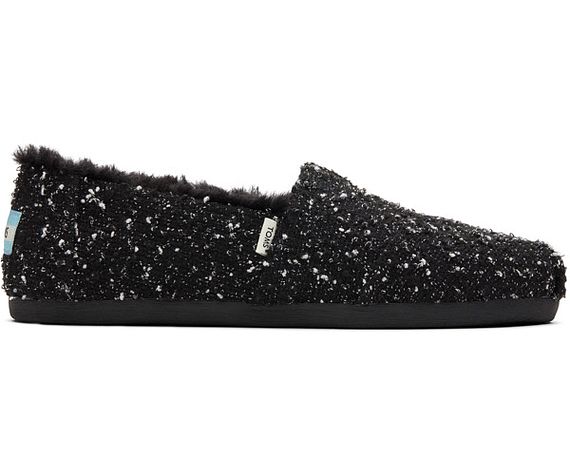 W's Alpargata 3.0 Boucle Lined - Black/White