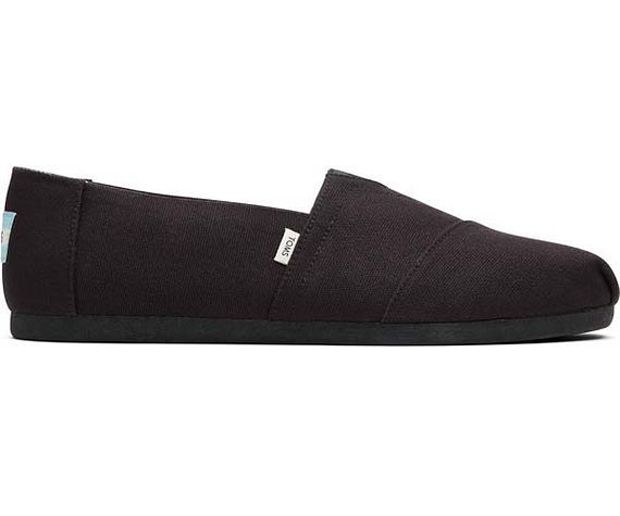 M's Classic Alpargata RecyCot - Black/Black