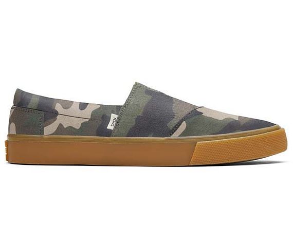 M's AlpargataFenixSlip-OnPrint - Green