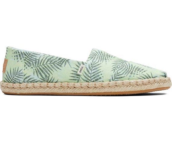 W's Alpargata Rope Print - Soft Blue