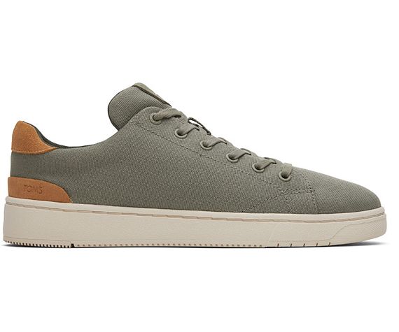 M's Trvl Lite Low 2.0 Canvas - Vetiver Grey