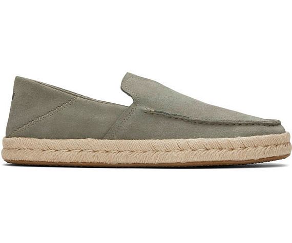 M's Alonso Loafer Rope Suede - Vetiver Grey